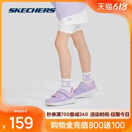 斯凯奇女童短裤轻薄舒适时尚简约柔软弹性运动百搭宽松休闲舒适裤图片
