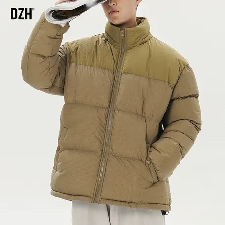 男士棉服男冬季宽松潮牌棉服男装2023新款宽松可拆卸帽棉外套男款商品大图