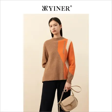 *女装2021冬季毛针织衫8C31506700商品大图