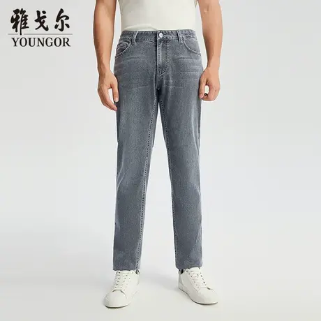 【商场同款】雅戈尔男士长裤春季新款官方商务休闲上班穿长裤男图片