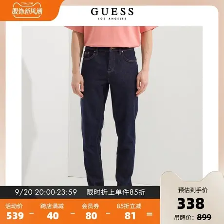 GUESS款男士直筒牛仔裤-X2OA108105Z商品大图