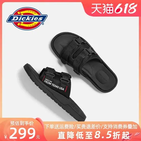Dickies拖鞋男夏季新款外穿防滑轻便耐磨男士凉鞋软底凉拖沙滩鞋商品大图