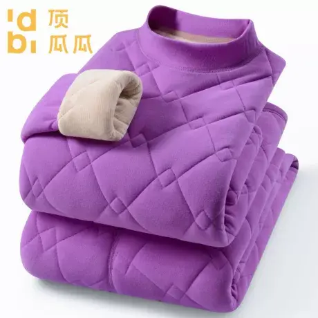顶瓜瓜秋冬季女士保暖内衣套装冬季加绒加厚秋衣秋裤五层巨厚商品大图