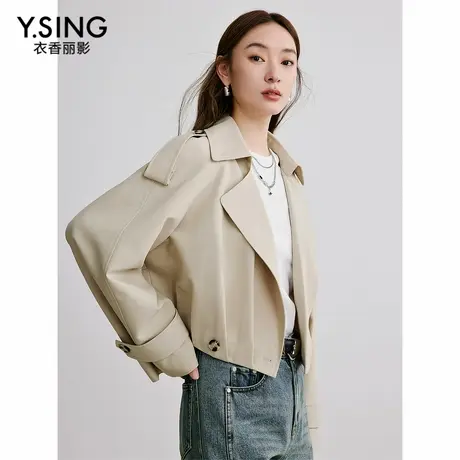 【大粒儿粉丝专享】衣香丽影新款风衣950137005商品大图