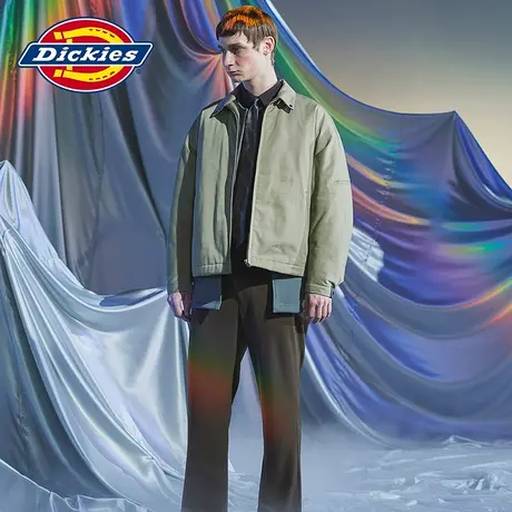 Dickiesx  N HOOLYWOOD联名款 优雅随性老夹克棉服图片