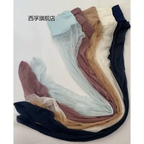 超薄极光丝滑全透明无缝裆超薄油光油亮连裤袜360度无痕性感丝袜图片