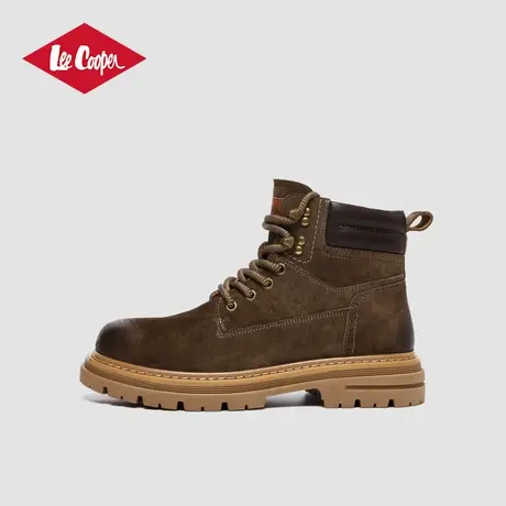 Lee Cooper2025春季新款马丁靴男厚底增高显瘦男靴英伦风休闲男鞋商品大图