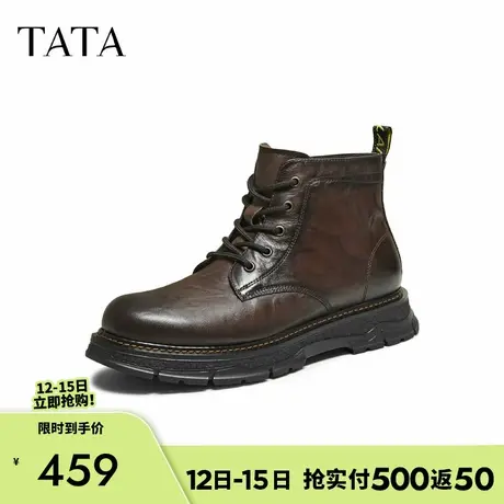 TATA/他她2025冬商场同款舒适百搭休闲男鞋新款73N40DD5商品大图