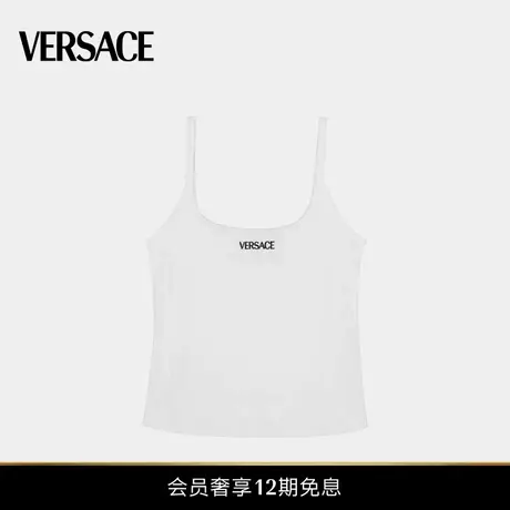 【新品】VERSACE/范思哲 女士Logo罗纹坦克背心商品大图
