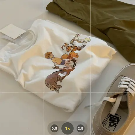 日系vintage短袖t恤女夏装新款宽松韩版盐系炸街纯棉半袖百搭上衣图片