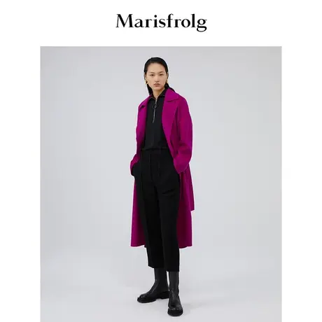 【奥莱清仓保暖季特价 】玛丝菲尔毛呢外套商品大图