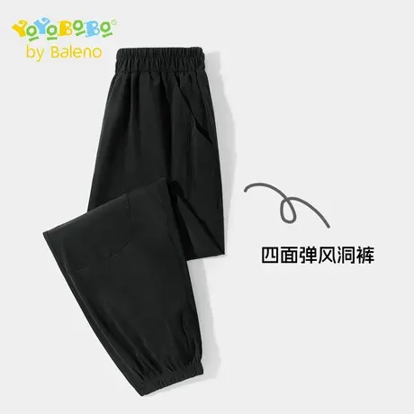班尼路YBB系列男童裤子夏季儿童速干裤2025新款男孩中大童运动裤图片