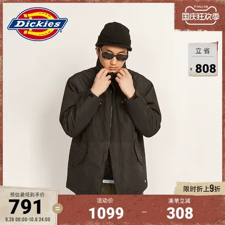 Dickies商场同款 秋冬 工装灵感 保暖连帽棉服 宽松外套图片