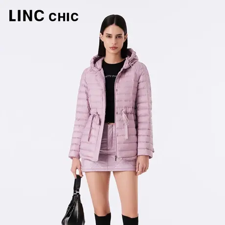 【好物体验专享】LINC金羽杰女轻薄短款羽绒服外套Y21803272YG商品大图