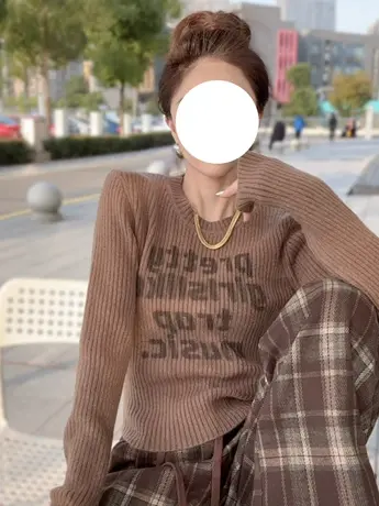 春秋款大码女装正肩内搭针织衫毛衣显瘦遮肉打底衫上衣胖mm200斤图片