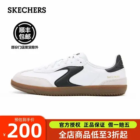 斯凯奇女鞋2025新款德训鞋休闲运动鞋平底板鞋小白鞋阿甘鞋商品大图