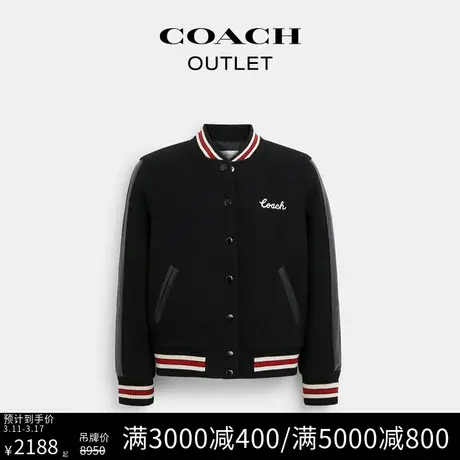 COACH/蔻驰奥莱女士COACH X DISNEY 米奇图案夹克图片