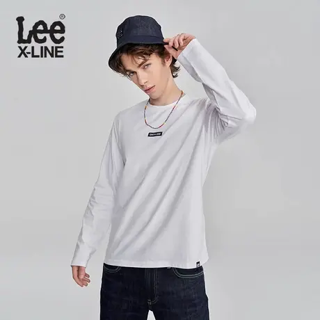 LeeXLINE23早秋新品标准版圆领多色男长袖T恤打底衫LMT0070913RX图片