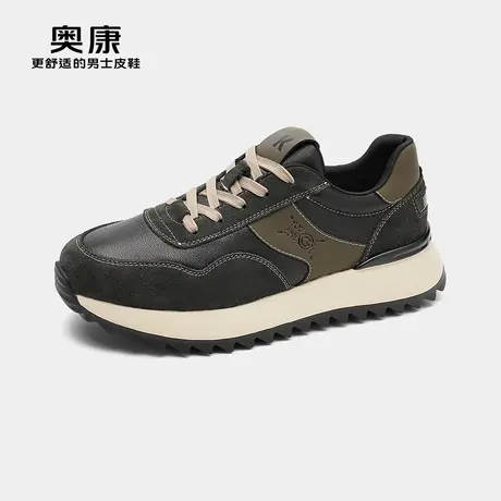 【门店发货】Aokang奥康秋季新款时尚舒适休闲鞋男百搭潮流商品大图