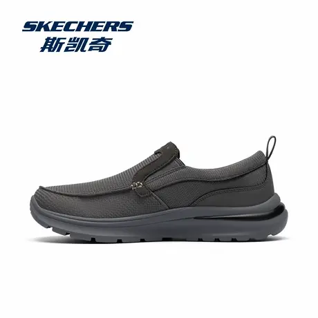 Skechers/斯凯奇男鞋2025秋季新款一脚蹬运动鞋轻便舒适休闲鞋子商品大图