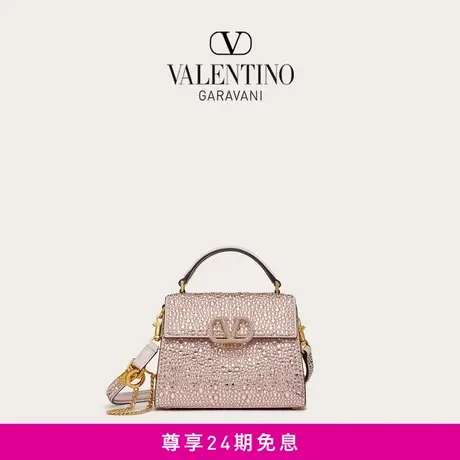 【24期免息】华伦天奴VALENTINO女士 VSLING 闪亮钻饰迷你手提包商品大图