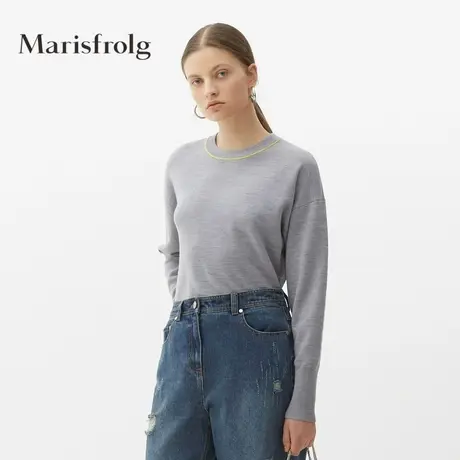 【奥莱清仓保暖季特价 】玛丝菲尔毛针织衫图片