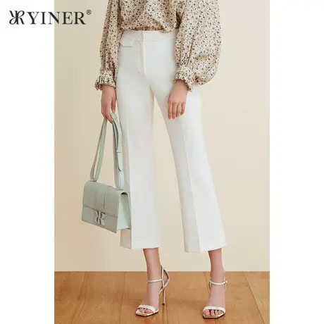 YINER音儿女装夏季高腰显瘦裤休闲裤商品大图