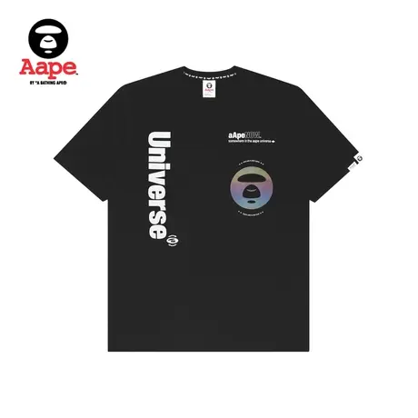Aape旗舰店男装春夏猿颜酷帅印花潮流休闲短袖T恤0921XXI商品大图