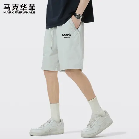 马克华菲户外工装短裤男2025新款夏季日系潮牌五分裤男款裤子薄X商品大图