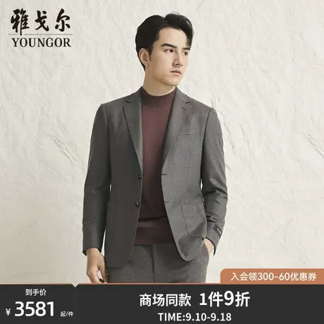 【商场同款】雅戈尔男士西服秋冬新款官方商务休闲羊毛西装S3771商品大图