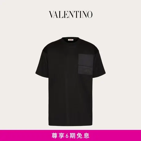 【24期免息】华伦天奴VALENTINO男士 VLTN TAG 棉质T恤商品大图