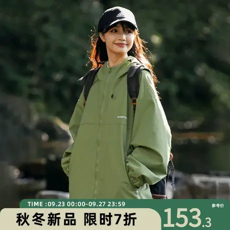 VIISHOW防风冲锋夹克外套男款春秋季美式春季潮牌户外机能痞帅夹商品大图