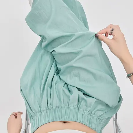 冰丝山本阔腿裤女夏季新款高腰显瘦薄款凉凉垂感防晒宽松直筒长裤图片