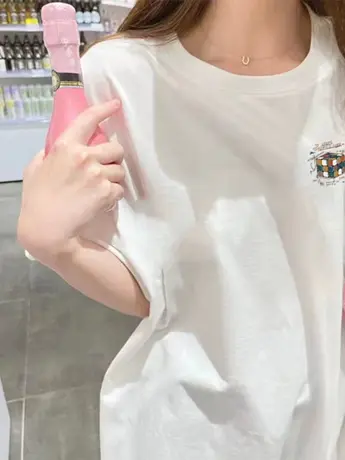 美式复古正肩短袖T恤女夏ins潮港味chic宽松显瘦半袖体恤上衣服商品大图