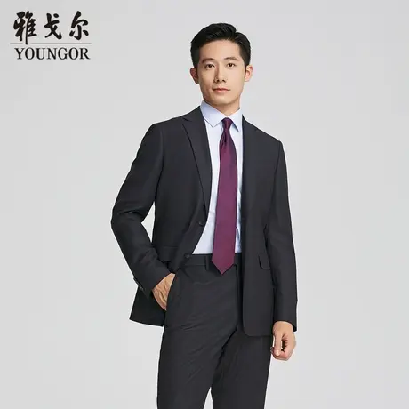 【商城同款】雅戈尔男士西服春季新款官方商务休闲正装西装外套男图片