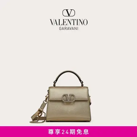 【新品】华伦天奴VALENTINO女士迷你 VSLING 粒面小牛皮手袋图片