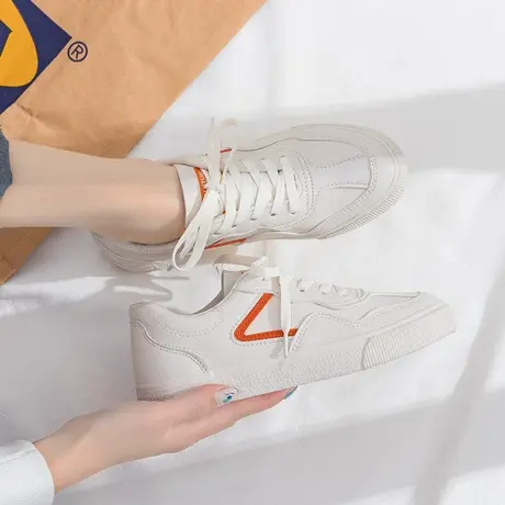 2020夏季新款韩版小白鞋女百搭基础学生原宿帆布鞋女休闲平底板鞋图片