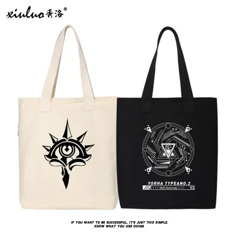 秀洛尼尔机械纪元游戏周边帆布包女大学生上课单肩包斜挎包大容量商品大图