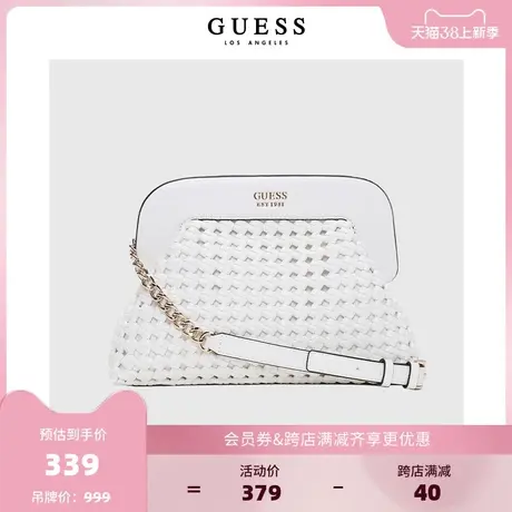 GUESS 新款女士设计感链条镂空潮流包-WG849017商品大图