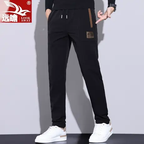 秋季裤子男款2023新款潮牌宽松长裤男士运动休闲裤百搭春秋款男裤商品大图