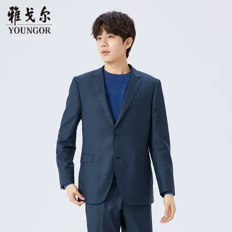 【商场同款】雅戈尔男士西服正装春季商务休闲羊毛西装外套S2130商品大图