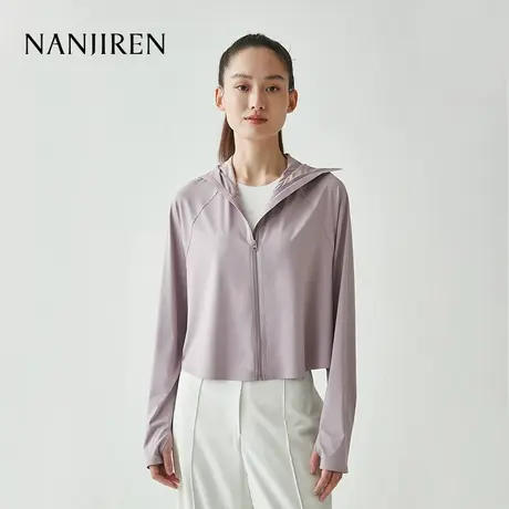 南极人女士防晒衣夏季防紫外线外套连帽带面罩凉感冰丝防晒服女生图片