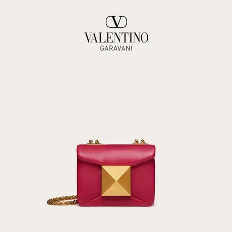 【季末优惠】华伦天奴VALENTINO女士 MICRO ONE STUD 小羊皮手袋商品大图