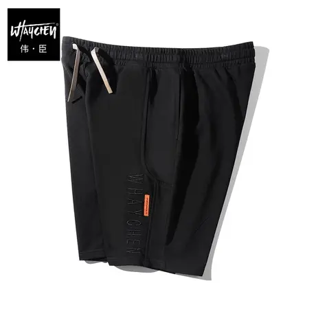 伟臣潮牌大码男装夏季运动休闲短裤男胖子加肥加大宽松肥佬五分裤商品大图