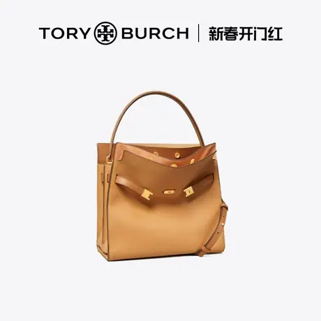 【12期免息】TORY BURCH汤丽柏琦 DOUBLE LEE中号手提单肩包61882商品大图
