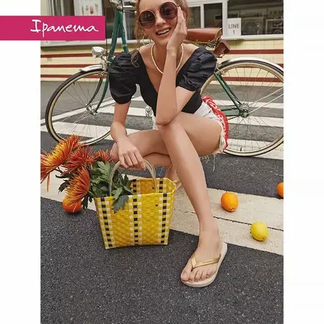 Ipanema依帕经典纯色系列人字拖女款软底夹脚外穿鞋06466商品大图