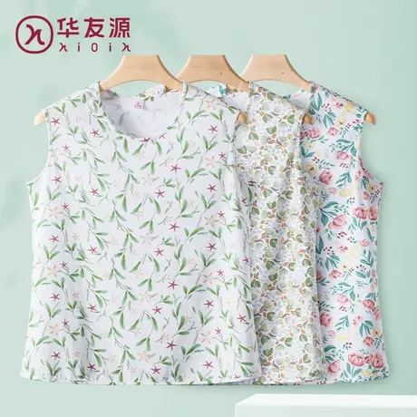 中老年汗衫纯棉老太太奶奶背心式妈妈内衣薄款老人内衣女背心夏季商品大图