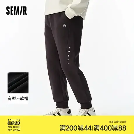 森马儿童2025年秋季男中童长裤校园百搭束脚裤商品大图