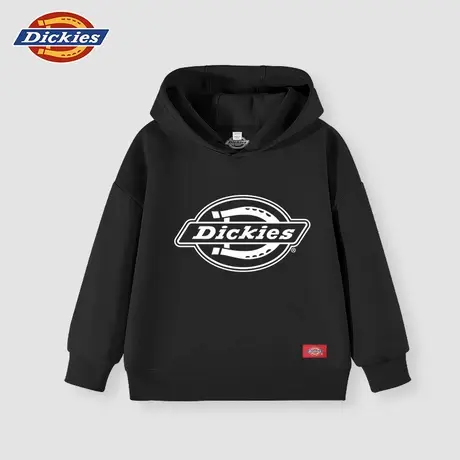 Dickies童装男童秋季卫衣儿童潮牌LOGO连帽套头衫小男孩休闲秋装A商品大图