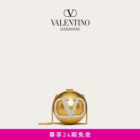 【24期免息】华伦天奴VALENTINO女士 VLOGO SIGNATURE 水晶晚装包商品大图